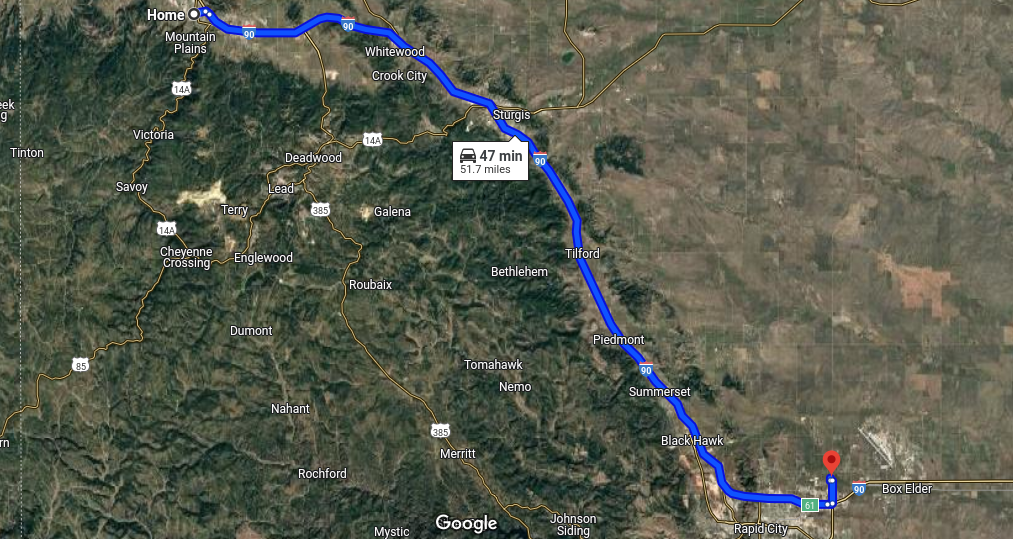 Map of where RAWR data was collected