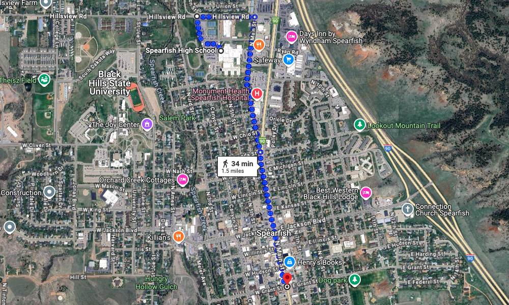 Map of where RAWR data was collected